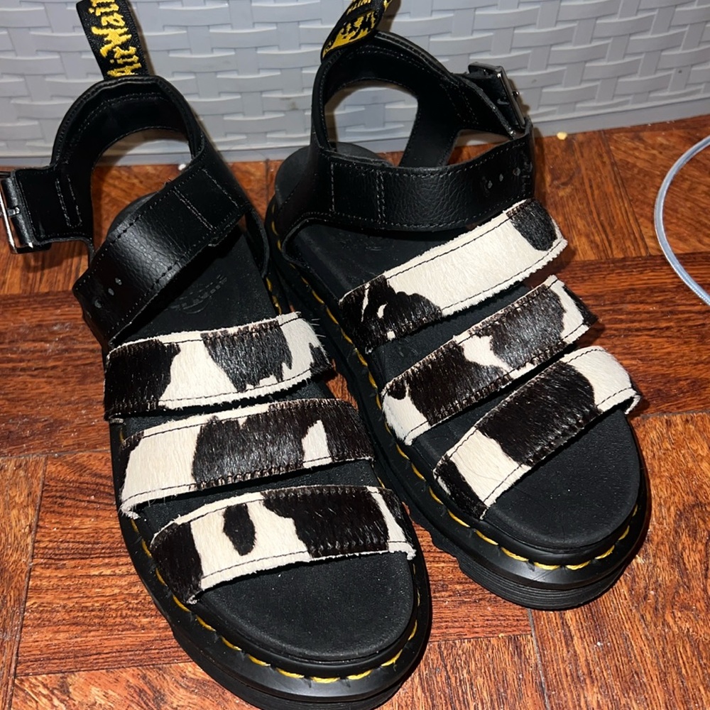 Doc Marten Women’s Cow Print Sandal